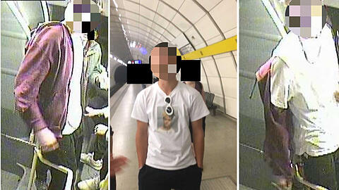 Einen Tag nach Veröffentlichung der Bilder konnte die Polizei die erfolgreiche Fahndung vermelden.