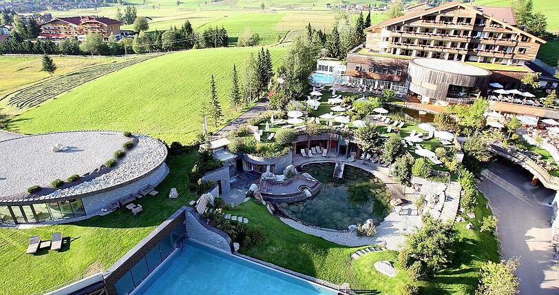 Das Alpine Lifestyle Hotel Jungbrunn im Tannheimer Tal.