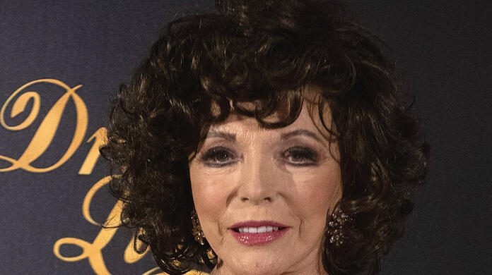 Schauspielerin Joan Collins am vergangenen Montag in Madrid.