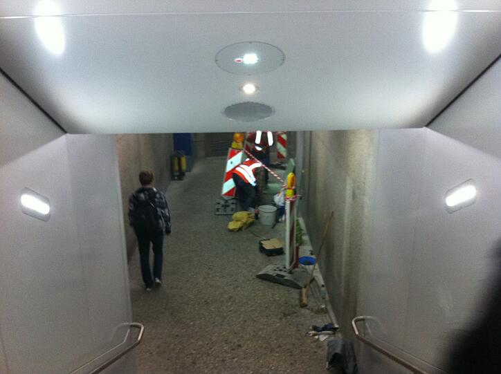 Doch noch überwiegt die Baustelle.