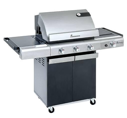 Mit dem Gasgrillwagen von Landmann lässt sich das Kochen im Sommer nach draußen verlegen.