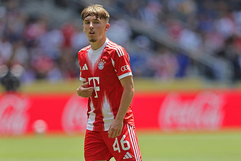 Lennart Karl soll der Backup für Michael Olise werden. Lennart Karl soll der Backup für Michael Olise werden.