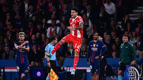 Torjubel zum 4:5 durch Luis Diaz.