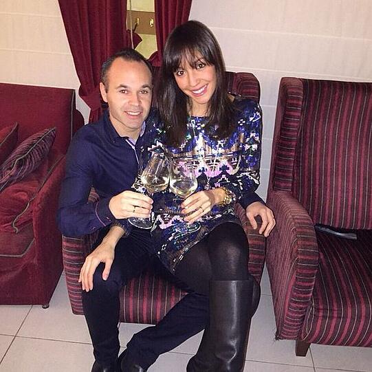 FC Barcelona: Andres Iniesta mit seiner Frau Anna