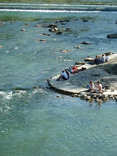 Unser Fluss.