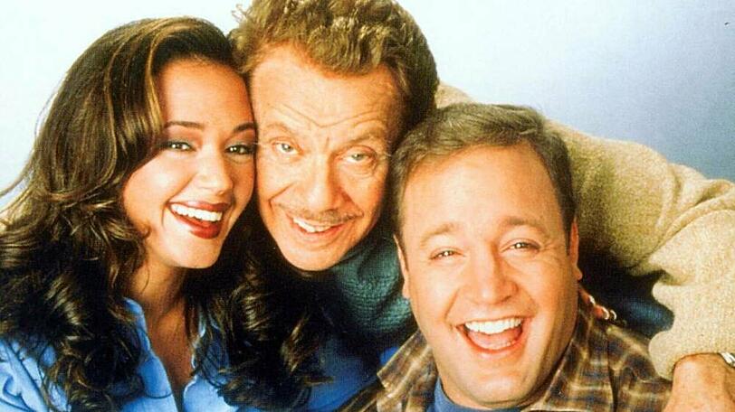 Neun Jahre lang standen Leah Remini, Jerry Stiller (mi.) und Kevin James in "King of Queens" gemeinsam vor der Kamera