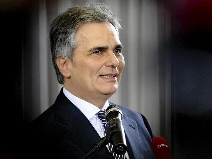 Österreichs neuer Bundeskanzler: Werner Faymann (SPÖ). Seine Partei und die ÖVP einigten sich auf eine Neuauflage der große Koalition.