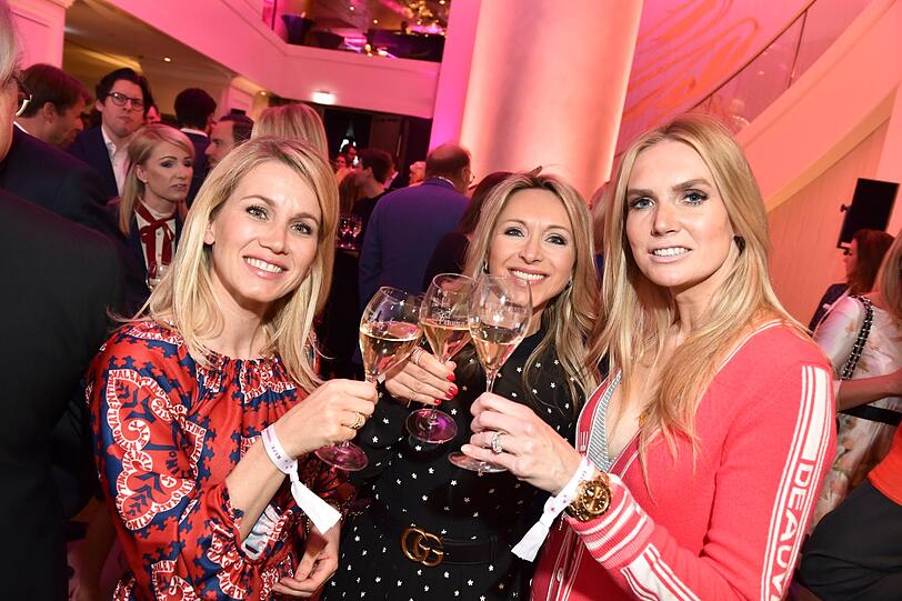 Mira Bory, Justine Bonnard und Vanessa Cush Birkenstock