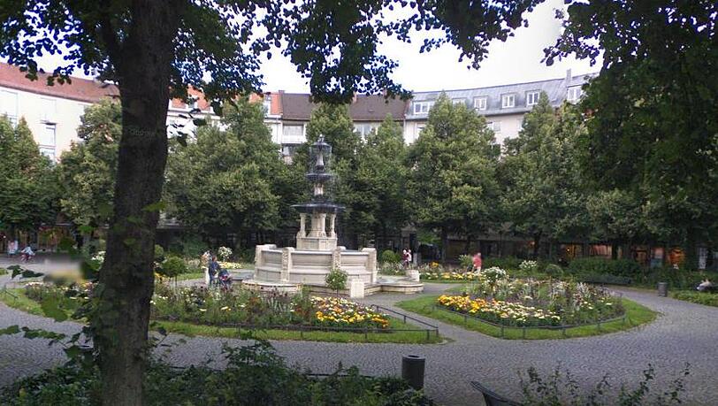 Soll verschönert werden: Der Brunnen am Weißenburger Platz. Soll verschönert werden: Der Brunnen am Weißenburger Platz.