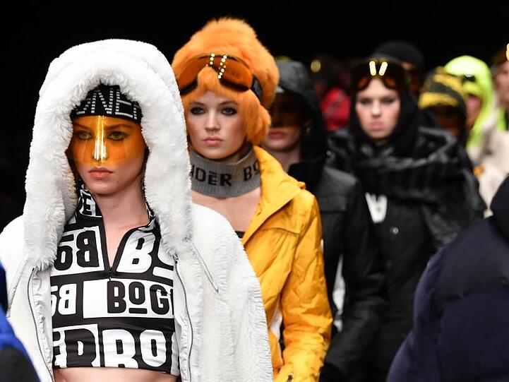 Mode für den nächsten Winter von Bogner in Berlin.