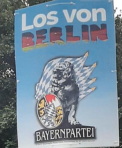 Die Bayernpartei. Die Bayernpartei.