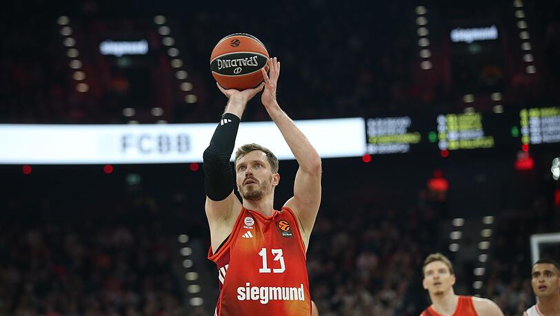 Europameister Andreas Obst kassierte mit den Bayern-Basketballern in der Euroleague die n&auml;chste Niederlage.
