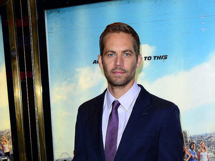 Paul Walker starb am 30. November 2013