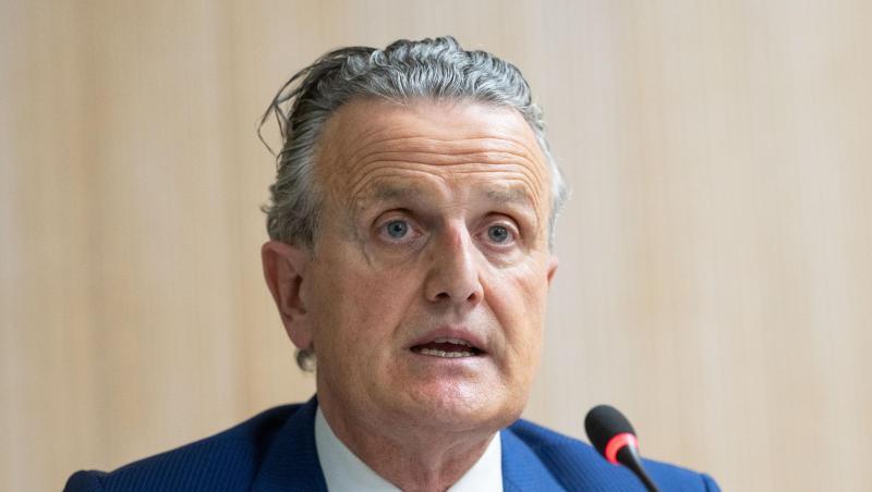Frank Nopper (CDU), Oberbürgermeister von Stuttgart, spricht.