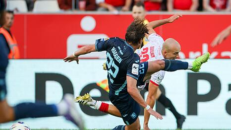 Mit vollem Einsatz: Sigurd Haugen. (Archivbild)