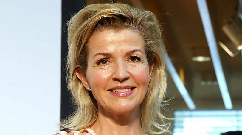 Anne-Sophie Mutter bei einem Auftritt in Berlin.