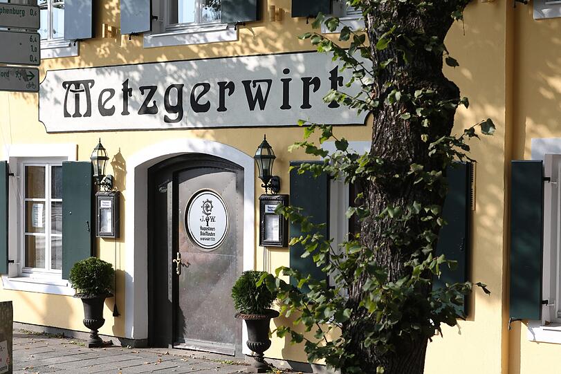 Ihn gibt&rsquo;s hier schon immer: der altehrwürdige Metzgerwirt.