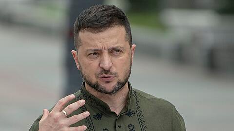 "Für uns ist die Ukraine die ganze Ukraine": Präsident Wolodymyr Selenskyj.
