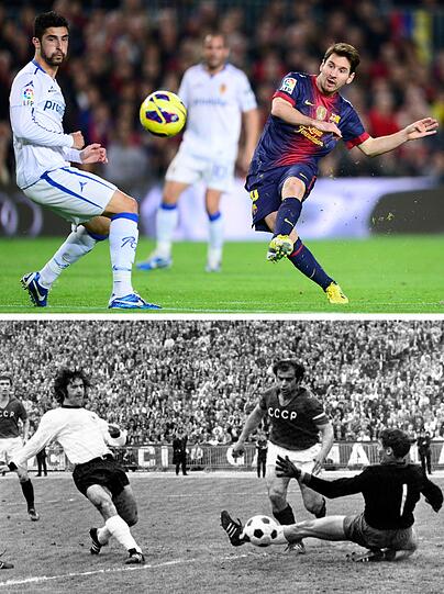Lionel Messi hat den 40 Jahre alten Torrekord von Gerd Müller verbessert.