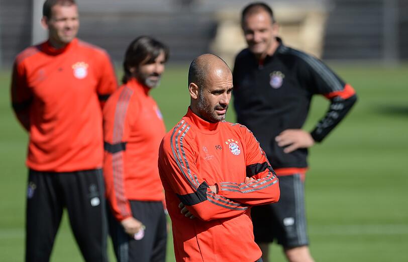 Abschlusstrainging des FC Bayern vor dem Porto-Rückspiel: Die Bilder!
