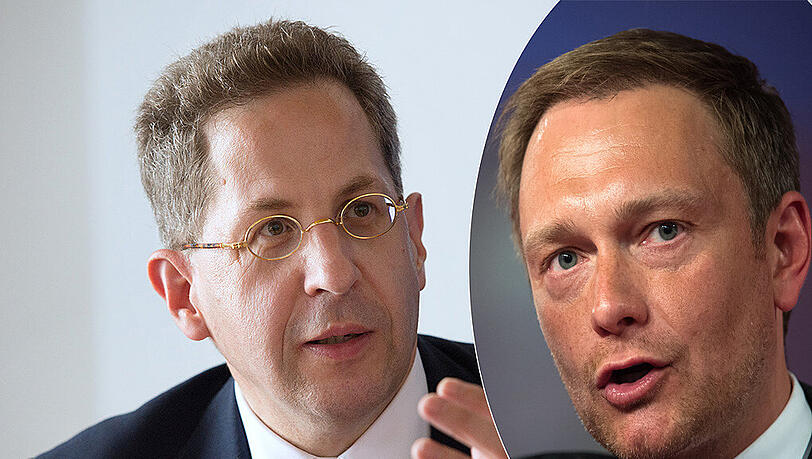 Die Kritik an Verfassungsschutz-Chef Maaßen wächst. FDP-Chef Christian Lindner sprach sich für einen Neustart an der Spitze des Bundesamts für Verfassungsschutz aus. Die Kritik an Verfassungsschutz-Chef Maaßen wächst. FDP-Chef Christian Lindner sprach sich für einen Neustart an der Spitze des Bundesamts für Verfassungsschutz aus.