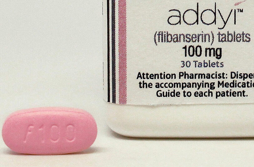 Die Frauen-Lustpille "Addyi" - ab sofort wird sie in den USA verkauft.