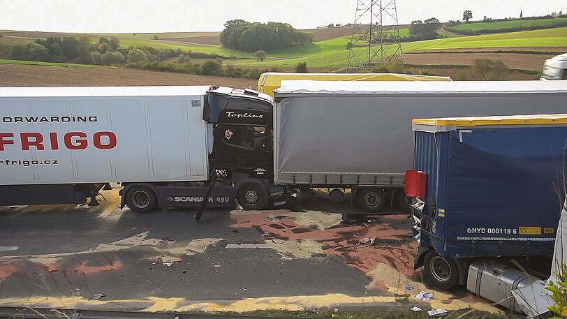 Weitere Bilder von der Unfallstelle.