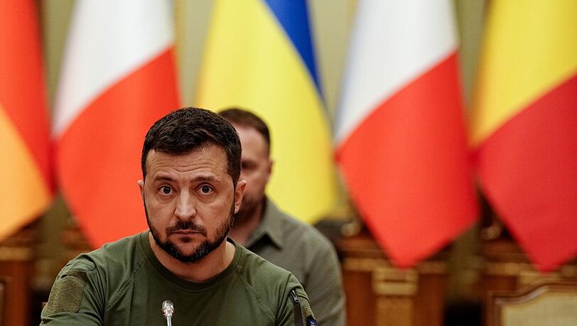 Wolodymyr Selenskyj sieht die Ukraine bereits jetzt als Teil des europäischen Werteraums.