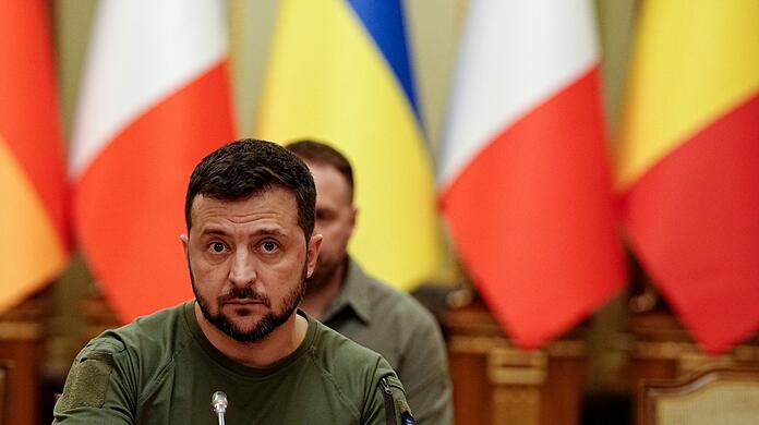 Wolodymyr Selenskyj sieht die Ukraine bereits jetzt als Teil des europäischen Werteraums.