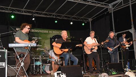 Dieter Reiter mit der Paul Daly Band beim Musik- und Kulturfestival "Munich Irish Nights"