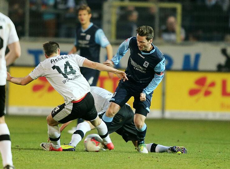Benny Lauth im Spiel gegen Sandhausen.