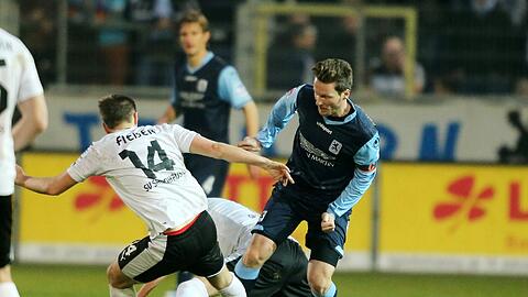 Benny Lauth im Spiel gegen Sandhausen.
