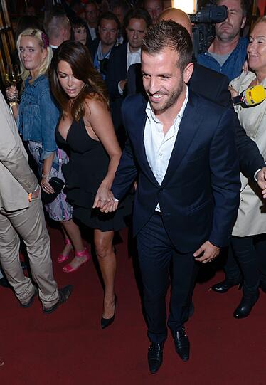 Bilder von Rafael van der Vaart und Sabia Boulahrouz