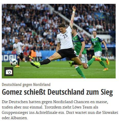Die Stuttgarter Zeitung hält es klassisch.