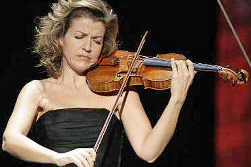 Anne-Sophie Mutter, Geigerin: ...weil in ihrem Leben die Bussi-Gesellschaft nur die zweite Geige spielt.