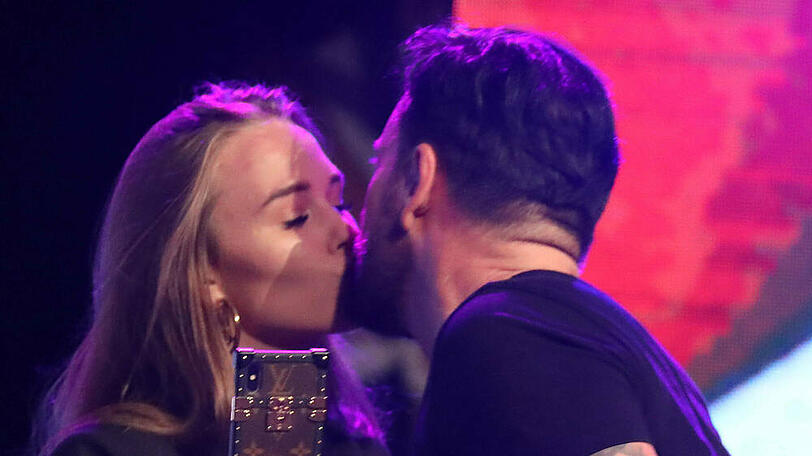 Michael Wendler und Laura Müller zelebrieren gerne ihre Liebe.