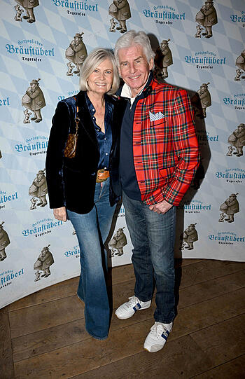 Frederic Meisner mit Frau Yvonne
