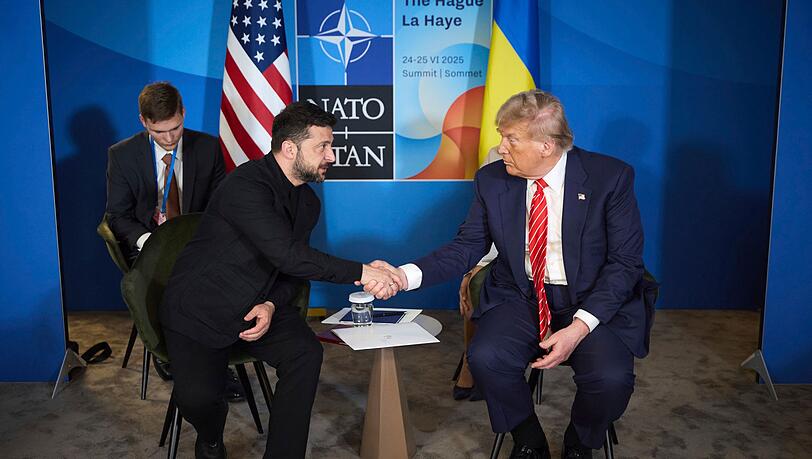 Selenskyj dankt Trump für das neue Ultimatum gegenüber Russland und glaubt an bessere Chancen für einen Frieden dadurch. (Archivbild)