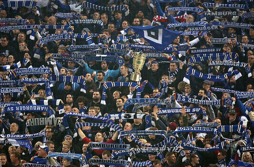 7. Hamburger SV - 3 Pokalsiege (6 Finalteilnahmen)