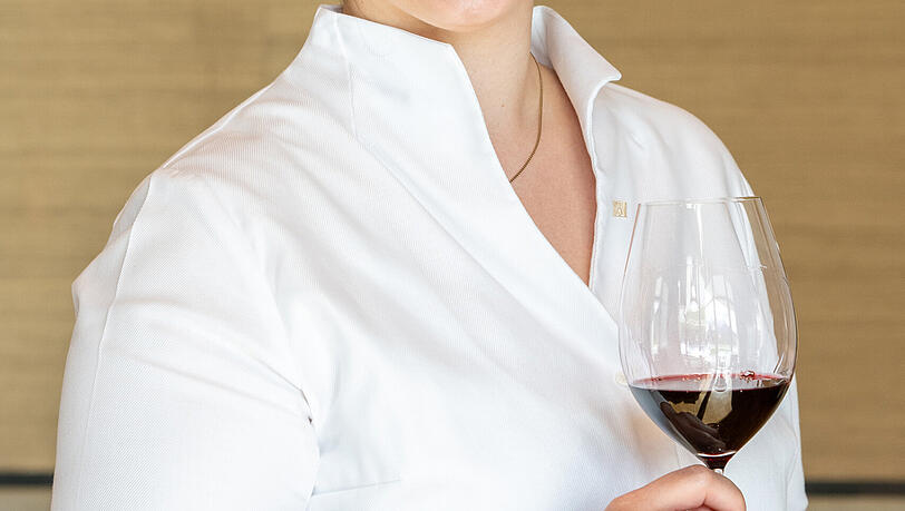 Marie Christin Baunach hat rund 1100 verschiedene Weine im Kopf abrufbar.