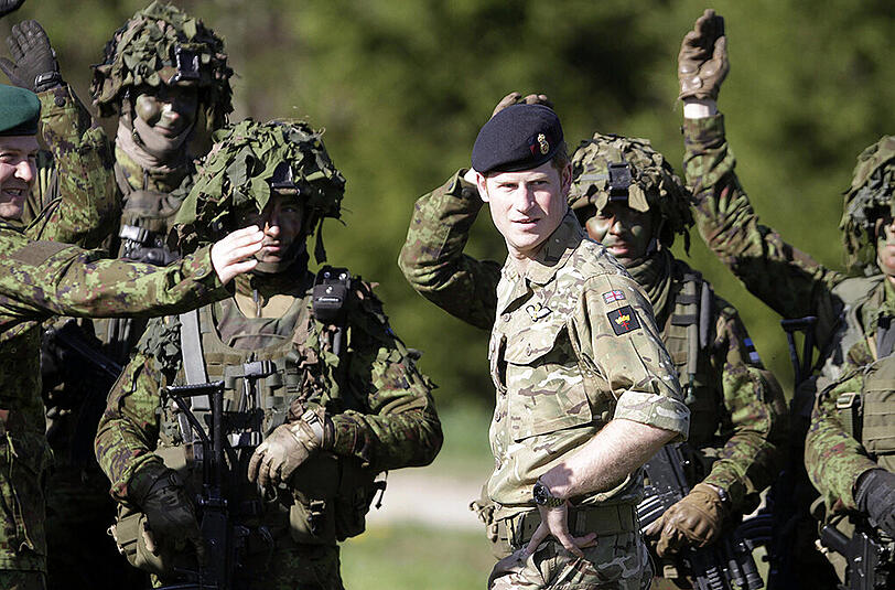Prinz Harry beendet seine Armee-Karriere.