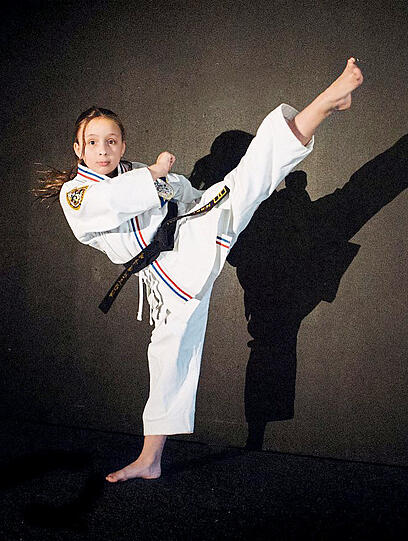 Maya (9): "Ich habe vierzehn Karate-Meisterschaften in meinem Bundesstaat gewonnen und drei Bezirkstitel. In weltweiten Wettbewerben habe ich sechs Platzierungen."