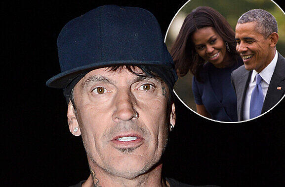 Tommy Lee würde gerne mal Barack Obama und seiner Frau Michelle beim Sex zusehen.