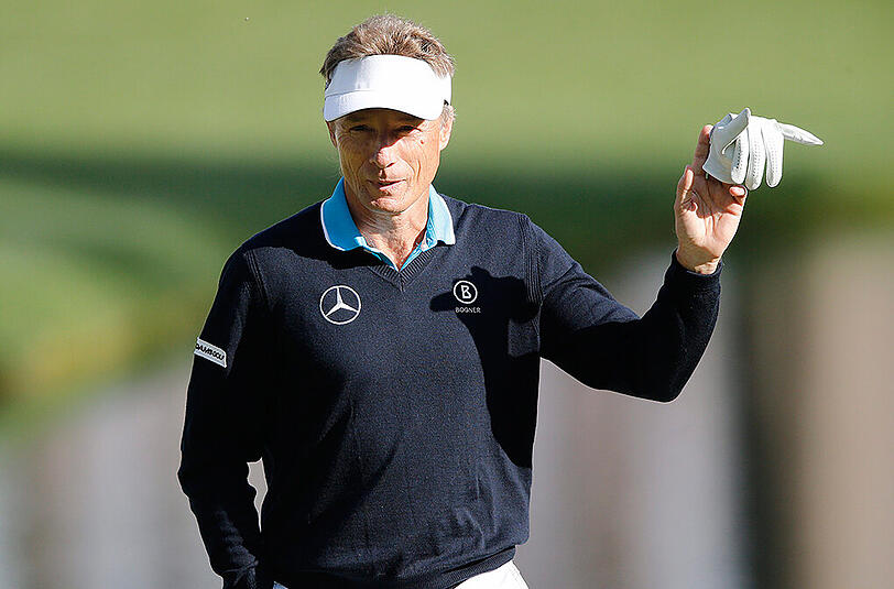 Kann mit den Jungspunden mithalten: Golf-Altmeister Bernhard Langer.