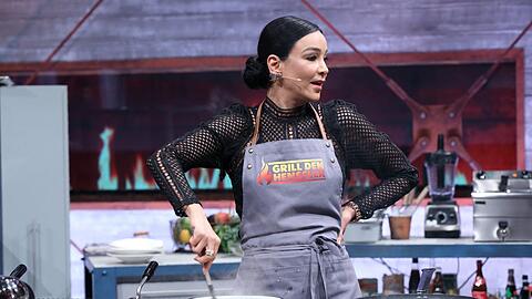 Verona Pooth kann nicht glauben, was ihr Sohn in der Show ausplaudert.