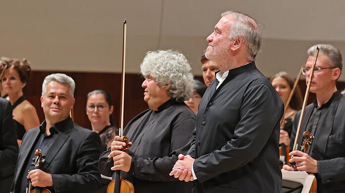 Lorenz Nasturica-Herschcowici mit Valery Gergiev in Moskau.