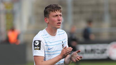 Spielte für keine 400 Euro im Monat eine tolle Rückserie, seinen ersten Profivertrag unterschreibt er woanders: TSV-1860-Talent Marius Wörl.