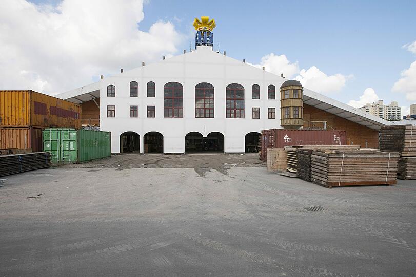 Auf der Theresienwiese geht's vorwärts: Die aktuellen Bilder vom Wiesn-Aufbau zum Durchklicken.