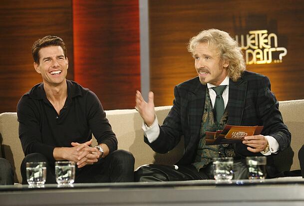 2009 war Tom Cruise bei "Wetten, dass..?" zu Gast. Der Schauspieler geh&ouml;rt der Scientology-Organisation an, die nicht gerade f&uuml;r ihre Selbstironie bekannt ist.