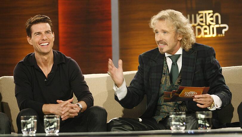 2009 war Tom Cruise bei "Wetten, dass..?" zu Gast. Der Schauspieler geh&ouml;rt der Scientology-Organisation an, die nicht gerade f&uuml;r ihre Selbstironie bekannt ist.